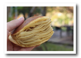 モンブランどら焼き